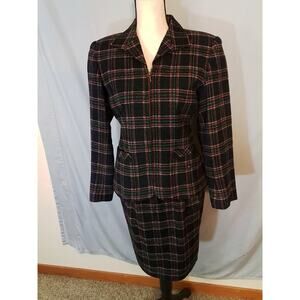 Norton McNaughton. Plaid womens suit. (two pieces)